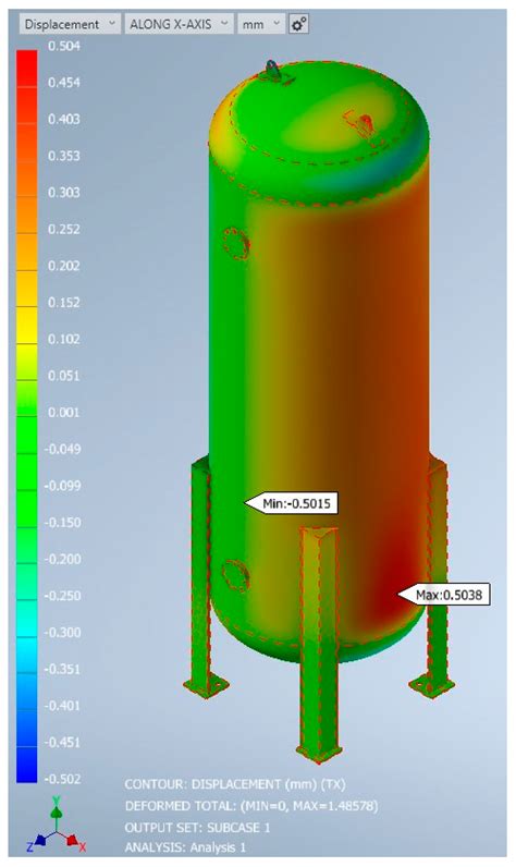 Designs | Free Full-Text | Design and Analysis of a Typical Vertical Pressure Vessel Using ASME ...