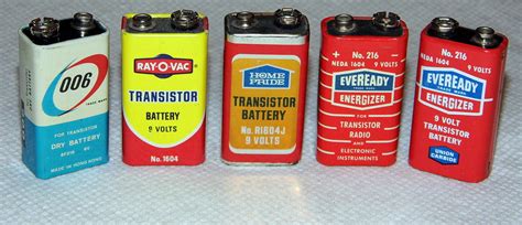 Vintage 9 Volt Transistor Radio Batteries - 006, Ray-O-Vac… | Flickr