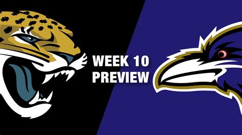 Jaguars vs. Ravens Preview (Week 10) | NFL - YouTube