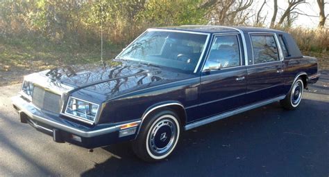 This 5k Mile Chrysler Executive Limousine Is The Ultimate K-Car And Can Be Yours For $25k ...