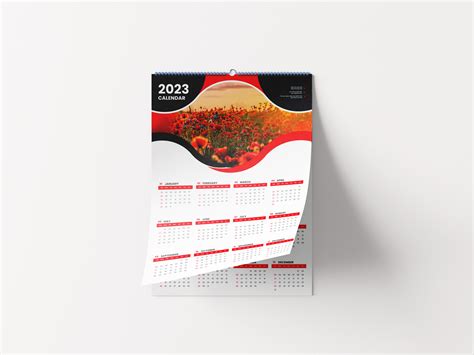 2023 calendar design template BUNDLE on Behance