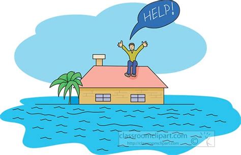 Weather Clipart - flash-flood-rescue - Classroom Clipart