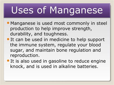 MANGANESE