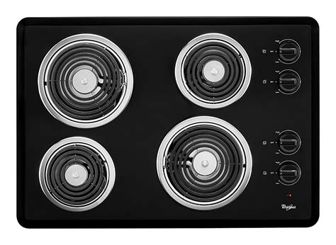 Whirlpool 30" Built-In Electric Cooktop Black WCC31430AB - Best Buy