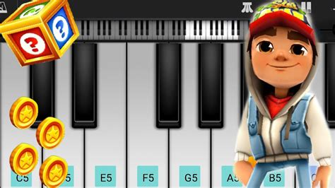 SUBWAY SURFERS - THEME SONG ON PIANO (PERFECT PIANO) 🎹🎶🛹 - YouTube