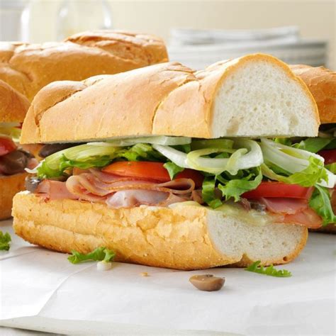 Summer Sub Sandwich Recipe | Taste of Home