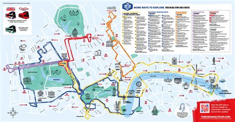 Map of London tourist attractions, sightseeing & tourist tour | London tourist map, London ...