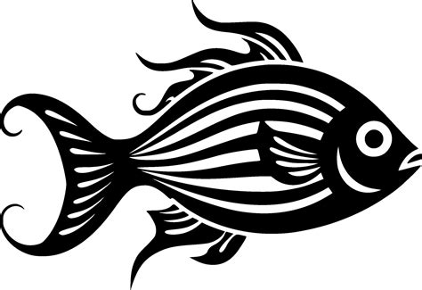 Fish - Minimalist and Flat Logo - Vector illustration 30764371 Vector ...