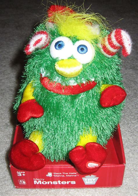 Image - '06 Gemmy Merry Monsters Animated Plush sings Deck The Halls & Mahna Mahna! NIB.jpg ...