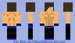 Overly Buff Male Minecraft Skin