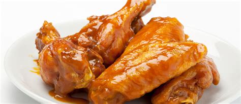 Golden Spicy Barbecue Chicken Wings