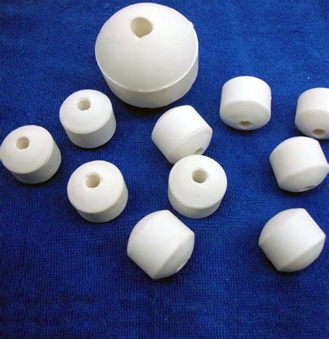 H1 - Alumina Ceramic Ball with One Hole | Chemshun Ceramics