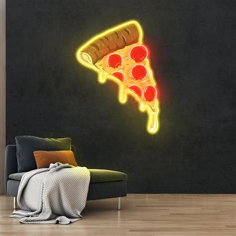 Pizza Neon Sign - Acrylic Artwork – acrylicsheetsindia