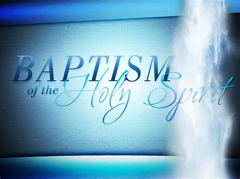 Holy Spirit Baptism? — PreacherNorm