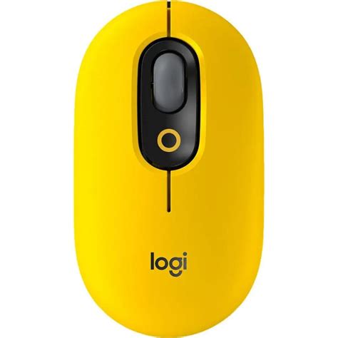 Logitech POP Wireless Mouse, Blast Yellow