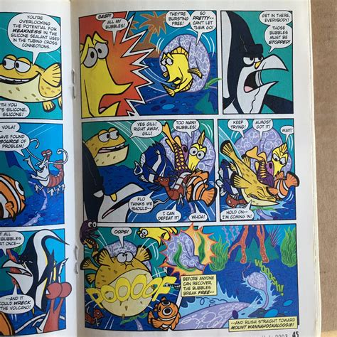 Finding Nemo- Original comic art- Page 1 — Tom Bancroft