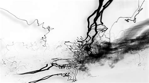 HD wallpaper: Abstract, Digital Art, Black And White, Painting ...