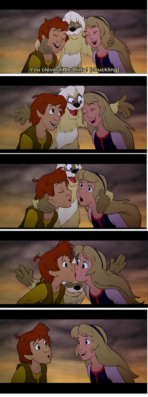 Eilonwy and Taran Kiss by ScreamxStrawberries on DeviantArt