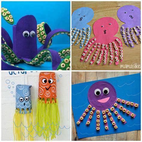 12 Outstanding Octopus Crafts for Kids | I Heart Crafty Things