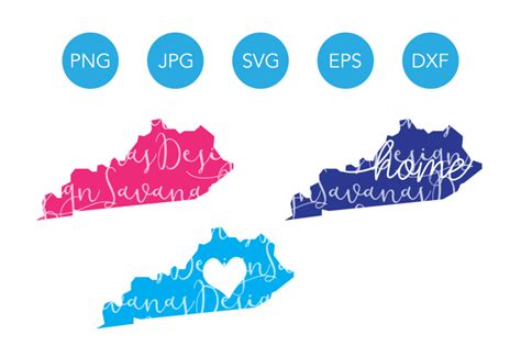 Kentucky SVG File, Kentucky SVG Designs, Kentucky Home SVG, Svg Kentucky, Kentucky Cut File ...