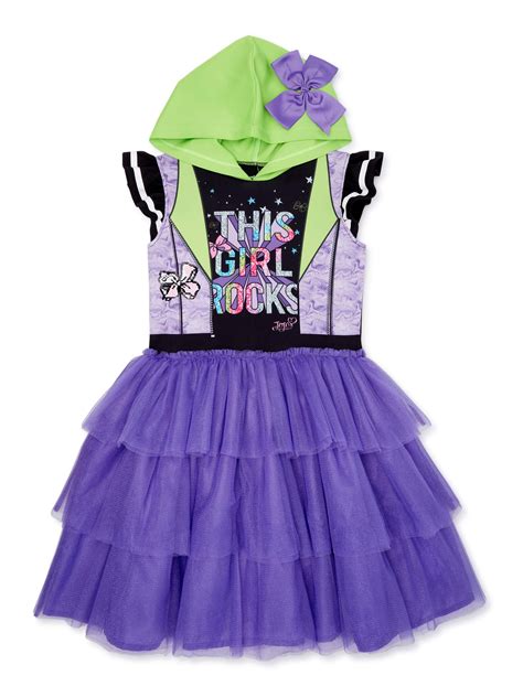 JoJo Siwa - Jojo Siwa Exclusive Cosplay Hooded Tutu Dress, Sizes 4-16 - Walmart.com - Walmart.com