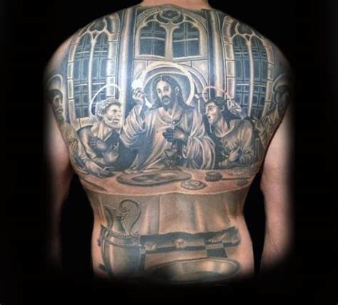 40 Last Supper Tattoo Designs For Men - Christian Ink Ideas