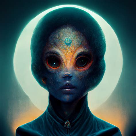 ArtStation - A visualition of the Pleiadian alien race