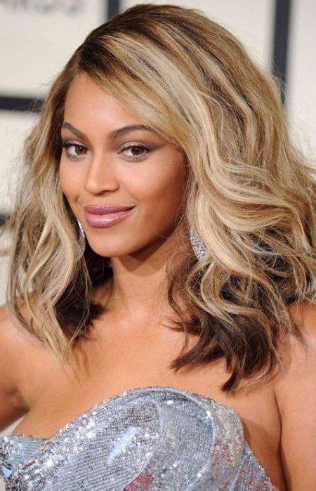 Image result for black women blonde hair | Beyonce hair, Medium hair styles, Hair highlights