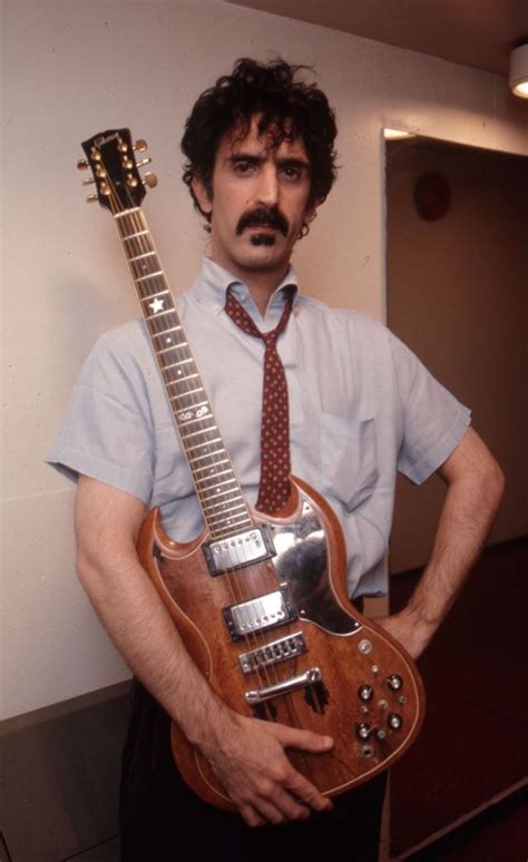 Frank Zappa and his very modified Gibson SG Sg Guitar, Guitar Hero ...