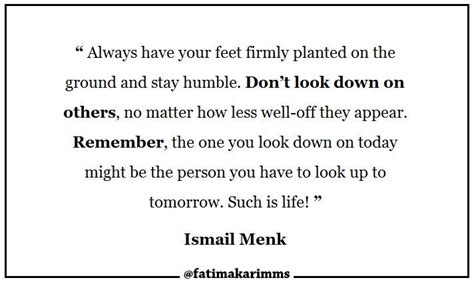 Quotes : Don’t look down on others | by Fatima Karim | Medium