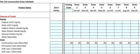 Construction Schedule Template Excel | Free Letter Templates