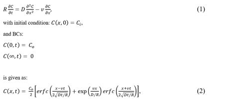 fluid mechanics - Analytical solution for the 1D convection-diffusion equation - Engineering ...