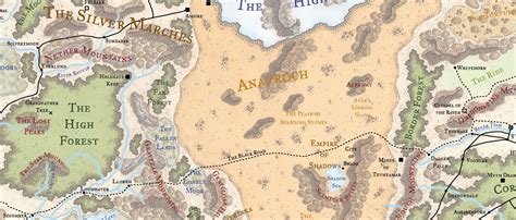 Anauroch Desert in Toril - The Forgotten Realms| World Anvil