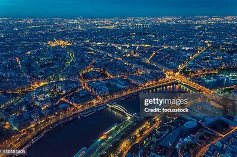 1,422 Paris Skyline At Night Stock Photos, High-Res Pictures, and ...