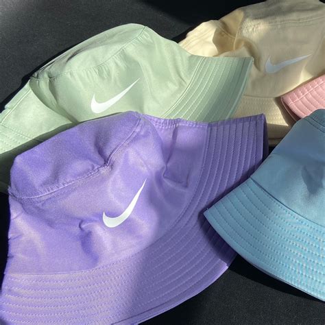 Green Nike Inspired Logo Bucket Hat | Etsy