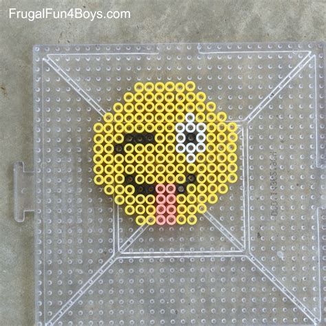 Emoji Perler Bead Patterns for Keychains - Frugal Fun For Boys and Girls