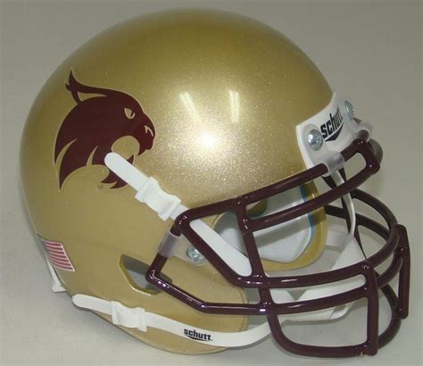 TEXAS STATE BOBCATS SCHUTT AUTHENTIC MINI FOOTBALL HELMET | eBay