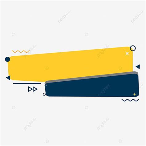 Yellow Sale Text Box Banner