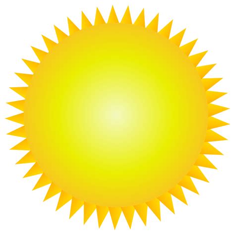 Sun Weather Icon PNG Clip Art - Best WEB Clipart