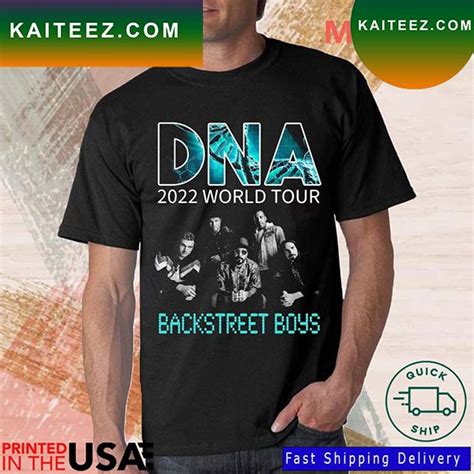 2022 Dna World Tour Chemistry Bsb Boy Backstreet Boys Band T-Shirt - Kaiteez