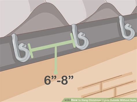 3 Ways to Hang Christmas Lights Outside Without Nails - wikiHow