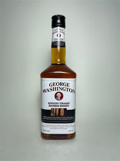 George Washington Kentucky Straight Bourbon Whiskey - 1990s (40%, 70cl ...