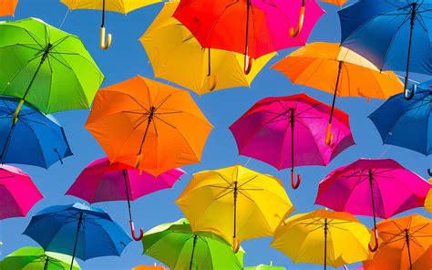 Colorful Umbrella Wallpapers - Top Free Colorful Umbrella Backgrounds ...