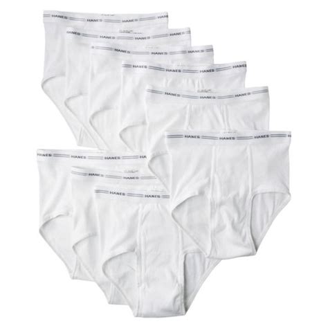 Hanes Men's 9pk Briefs - White : Target