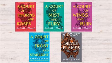 A Court of Thorns and Roses Books in Order (ACOTAR)