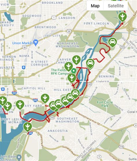 Anacostia River Trail - Washington, DC - Bike Rides & Breweries