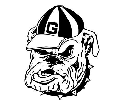 Free Georgia Bulldog Silhouette, Download Free Georgia Bulldog ...