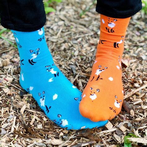 Slightly Odd Socks | Fox socks, Crazy socks, Dan and phil