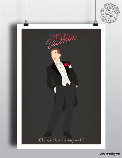 Victor Victoria - Minimal Movie Poster — Posteritty