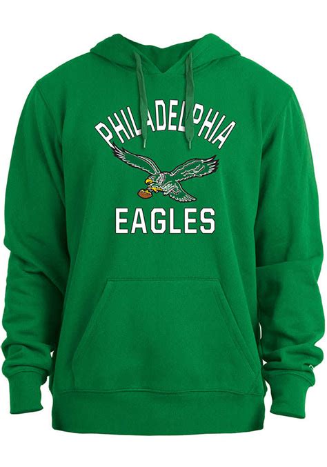 New Era Philadelphia Eagles Heart and Soul Hoodie - Kelly Green